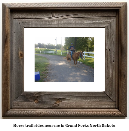 horse trail rides near me in Grand Forks, North Dakota